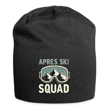 Équipe d’après-ski - Bonnet en jersey - noir - Devant