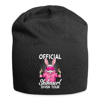 Visite officielle de Skihaserl Diven - Bonnet en jersey - noir - Devant