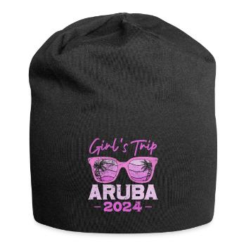 Aruba - Jersey-Beanie - Schwarz - Vorne