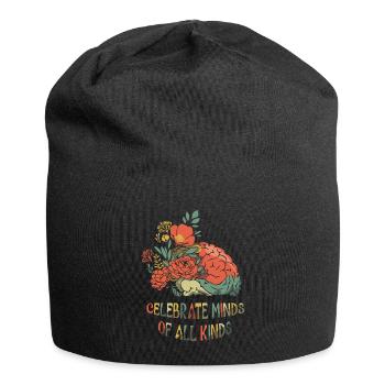 Celebrate Autism: Celebrate Minds Of All Kinds - Jersey Beanie - black - Front