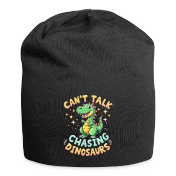 Dinosaur Party Decorations - Jersey-Beanie - Schwarz - Vorne