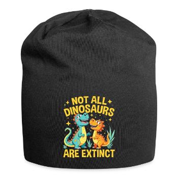 Dinosaur Party Decorations - Jersey-Beanie - Schwarz - Vorne