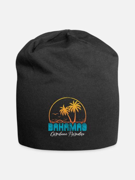 Bahamas - Jersey-Beanie - Schwarz