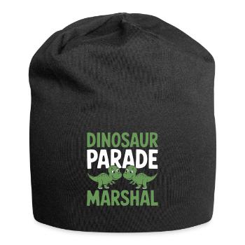 Dinosaur Party Decorations - Jersey-Beanie - Schwarz - Vorne