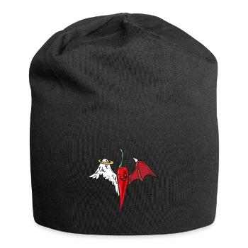 Chilly himmlisch scharf Pepperonie - Jersey-Beanie - Schwarz - Vorne