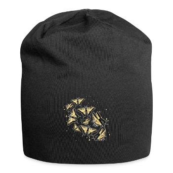 Les machaons tigrés sont les meilleurs pour les filles - Bonnet en jersey - noir - Devant