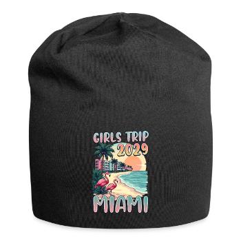 Girls Trip Miami 2029 - Jersey Beanie - black - Front