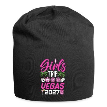 Girls Trip Las Vegas 2027 - Jersey Beanie - black - Front