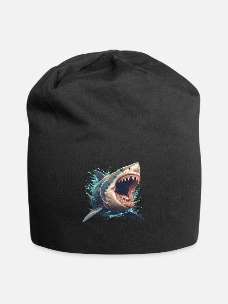 Requins Requin - Bonnet en jersey - noir