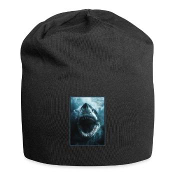 Haie Hai - Jersey-Beanie - Schwarz - Vorne