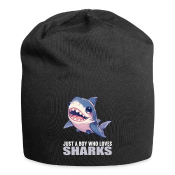 Requins Requin - Bonnet en jersey - noir - Devant