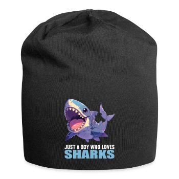 Requins Requin - Bonnet en jersey - noir - Devant