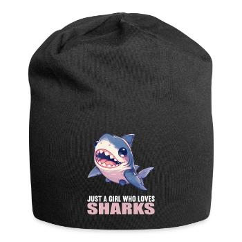Requins Requin - Bonnet en jersey - noir - Devant