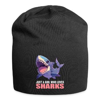 Requins Requin - Bonnet en jersey - noir - Devant