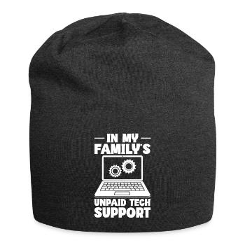 Programmierer Computercodierungssoftwareentwickler - Jersey-Beanie - Anthrazit - Vorne