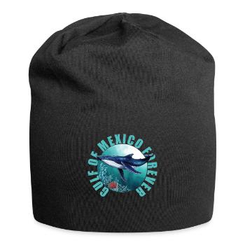 Gulf Of Mexico Forever Whale - Jersey Beanie - black - Front