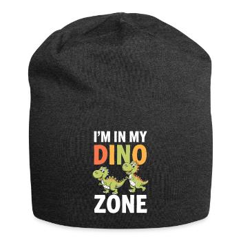 Dinosaur Party Decorations - Jersey-Beanie - Anthrazit - Vorne