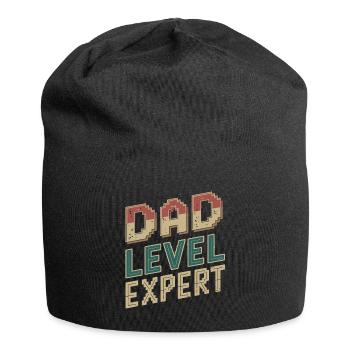 Geschenke Zum Vatertag Für Papa - Jersey-Beanie - Schwarz - Vorne