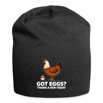 Poulets Poulets - Bonnet en jersey - noir - Devant