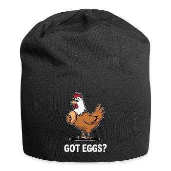 Poulets Poulets - Bonnet en jersey - noir - Devant