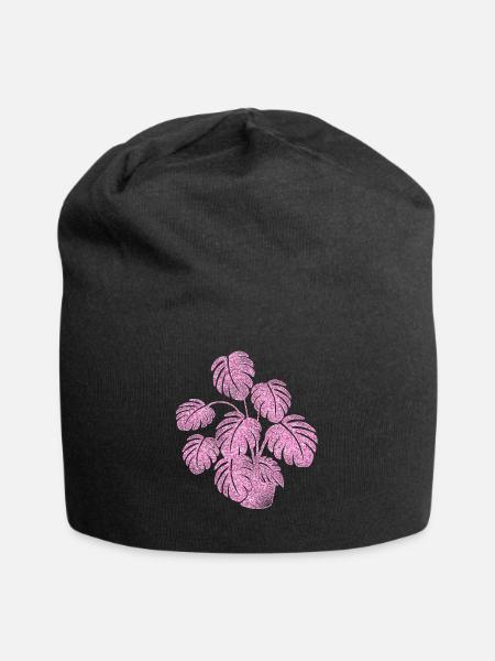 Plant Lover Gardening Diamond - Jersey-Beanie - Schwarz