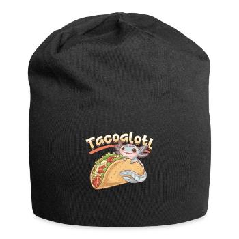 Cute Axolotl Taco Tacoalotl Cinco de Mayo - Jersey Beanie - black - Front