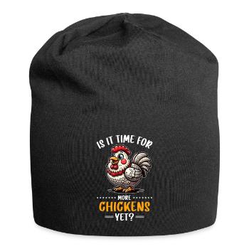 Poulets Poulets - Bonnet en jersey - noir - Devant