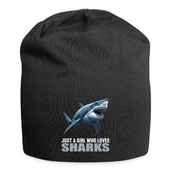 Requins Requin - Bonnet en jersey - noir - Devant