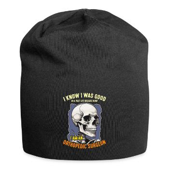 Orthopedic Surgeon I Know I Was Good Health Worker - Jersey-Beanie - Schwarz - Vorne