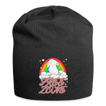 No Easter free zone - Jersey Beanie - black - Front