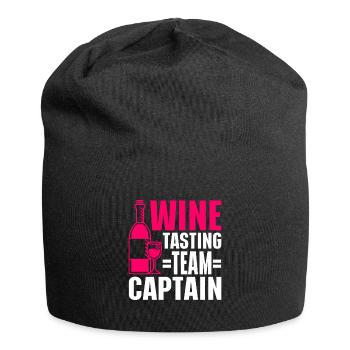 Wine Tasting Funny Wine Lover - Jersey Beanie - black - Front