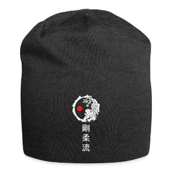 Dojo Training Karate Bestes Vermächtnis Des - Jersey-Beanie - Anthrazit - Vorne