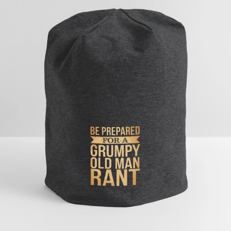 Grumpy Old Man Grumpy Jersey Beanie