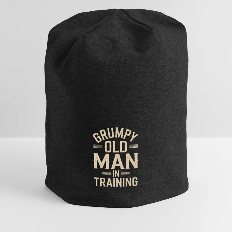 Grumpy Old Man Grumpy Jersey Beanie