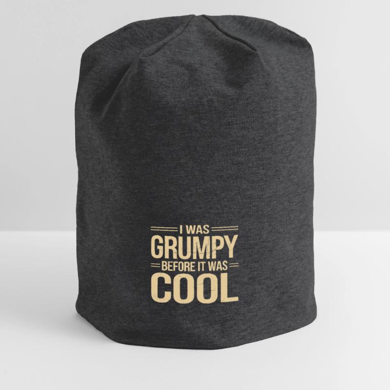 Grumpy Old Man Grumpy Jersey Beanie