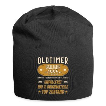 Modèle Vintage 1995 Vintage Rétro drôle Design - Bonnet en jersey - noir - Devant