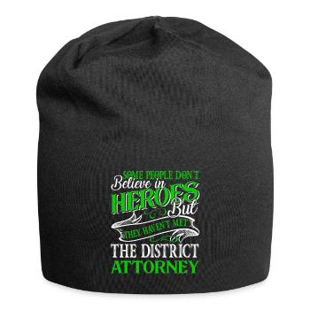District Attorney Hero District Attorney - Jersey Beanie - black - Front