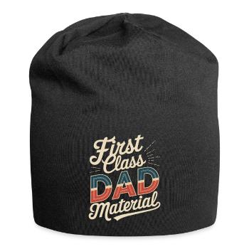 Geschenke Zum Vatertag Für Papa - Jersey-Beanie - Schwarz - Vorne