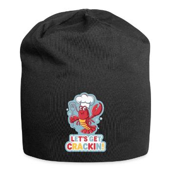 LASS UNS LOSLEGEN - Jersey-Beanie - Schwarz - Vorne