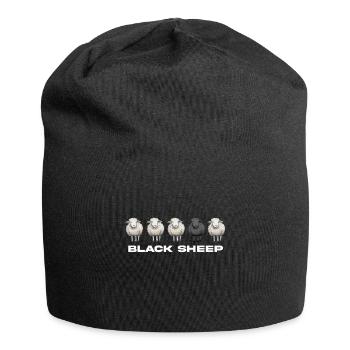 Mouton noir - Bonnet en jersey - noir - Devant