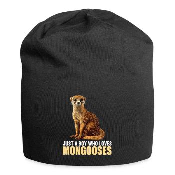 Mungos Mungo - Jersey-Beanie - Schwarz - Vorne