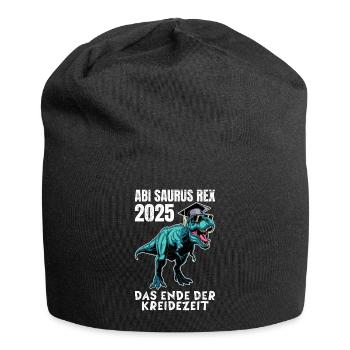 ABI SAURUS REX 2025 DAS ENDE DER KREIDEZEIT Lustig - Jersey-Beanie - Schwarz - Vorne