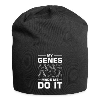 Test ADN génétique Crispr Microbiology - Bonnet en jersey - noir - Devant