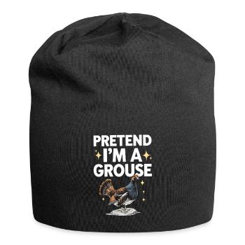 Auerhahn - Jersey-Beanie - Schwarz - Vorne