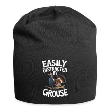 Auerhahn - Jersey-Beanie - Schwarz - Vorne