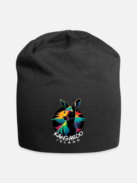Kangaroo Island - Jersey Beanie - black