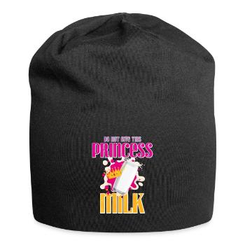 Milch - Jersey-Beanie - Schwarz - Vorne