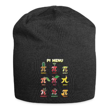 Pi Menü Vielfalt Für Pi Tag Feiern - Jersey-Beanie - Anthrazit - Vorne