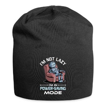 Ai Robotics Geek Tech Humor Robot - Jersey Beanie - black - Front