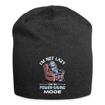 Ai Robotics Geek Tech Humor Robot - Jersey Beanie - charcoal grey - Front